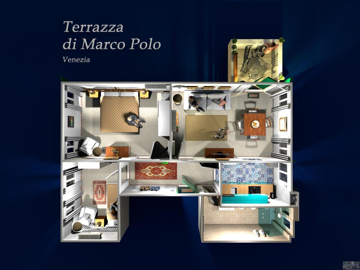 Ca' Terrazza Di Marco Polo Veneza Exterior foto